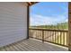 Private balcony with wood flooring offers a relaxing outdoor space with scenic views at 1610 Habersham Villa Dr, Cumming, GA 30041