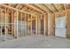 Unfinished basement shows a blank canvas to create a custom living space at 1610 Habersham Villa Dr, Cumming, GA 30041