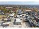 Neighborhood aerial view with canopy tree coverage during the autumn season with various homes and buildings at 93 Terry St # A, Atlanta, GA 30312