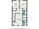 Bedroom and bath floor plan shows dimensions and layout at 93 Terry St # A, Atlanta, GA 30312