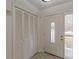 View of the front door and closet at 7020 Camp Valley Rd, Riverdale, GA 30296