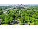 Aerial view of the property including the skyline of Atlanta, GA at 958 Crew Sw St, Atlanta, GA 30315