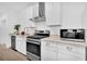 Modern kitchen featuring stainless steel appliances and plenty of counter space at 11190 Serenbe Ln, Chattahoochee Hills, GA 30268