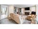 Bright living room with fireplace, built-in bookshelves, and neutral furniture at 3389 Robinson Farms Ne Trce, Marietta, GA 30068