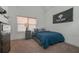 Cozy bedroom with natural light, a side table, and carpeted flooring at 510 Boulder View Parkway, Dallas, GA 30157