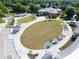 An aerial view of the community park with open space and seating at 602 Country Park Se Dr, Smyrna, GA 30080