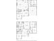 Detailed floor plan showcasing the layout of the living room, kitchen, bedrooms, and bathrooms at 265 Riverclub Rd, Acworth, GA 30101