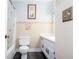 Bathroom featuring tiled walls, and a shower and tub combination at 4812 Pamela Nw Ct, Acworth, GA 30101