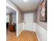 Open entryway with wood-look floors and neutral-toned walls at 4812 Pamela Nw Ct, Acworth, GA 30101