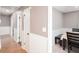 Hallway view leading to the dining area at 4812 Pamela Nw Ct, Acworth, GA 30101