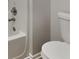 Toilet with faucet at 8256 Milam Loop, Fairburn, GA 30213