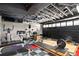 Finished basement area with gym equipment at 1216 E Rock Springs Ne Rd, Atlanta, GA 30306