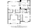 Floor plan of the third level showing two bedrooms and a laundry room at 1216 E Rock Springs Ne Rd, Atlanta, GA 30306
