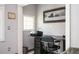 Home office with gray walls, a desk, and a picture at 1216 E Rock Springs Ne Rd, Atlanta, GA 30306