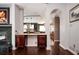 An interior view showcasing a kitchen counter and a glimpse into the modern kitchen at 1216 E Rock Springs Ne Rd, Atlanta, GA 30306