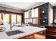 Modern kitchen featuring marble countertops, stainless steel appliances, and wood cabinets at 1216 E Rock Springs Ne Rd, Atlanta, GA 30306