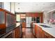 Spacious kitchen featuring stainless steel appliances, wood cabinets, and marble countertops at 1216 E Rock Springs Ne Rd, Atlanta, GA 30306
