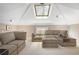 Cozy bonus room with comfortable seating, skylight and neutral carpet at 1216 E Rock Springs Ne Rd, Atlanta, GA 30306