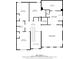 Second floor plan highlighting bedrooms, bathrooms, and walk-in closet at 1314 Bentley Estates Dr, Dacula, GA 30019