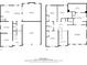 Home's detailed floor plan showcasing the layout of the first and second floors at 1314 Bentley Estates Dr, Dacula, GA 30019