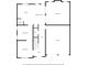 First floor layout featuring a kitchen, living room, dining room, breakfast nook, pantry, bath, garage, foyer, and hall at 1314 Bentley Estates Dr, Dacula, GA 30019
