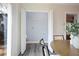 A convenient laundry closet located off of the dining area at 2222 Hill Nw St, Atlanta, GA 30318