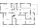 Layout of second floor shows bedrooms, laundry, balcony, and bathrooms at 1157 Alta Ne Ave, Atlanta, GA 30307
