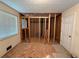 Bedroom framing in progress for remodel with window and door at 25 Stonehedge Dr, Buford, GA 30518