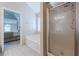 Bright bathroom with a tub and shower at 1130 Laurel Cove Dr, Snellville, GA 30078