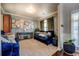 Comfortable living room with plush sofas, soft carpeting, and large windows at 345 Piedmont Cir, Covington, GA 30016