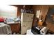 This kitchen area includes a sink, refrigerator, and cabinets, providing space for food storage and preparation at 2234 Glendale Dr, Decatur, GA 30032