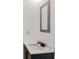 Modern bathroom with a sleek vanity, stylish mirror and sleek faucet at 4011 Redan Rd # 7, Stone Mountain, GA 30083