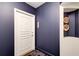Apartment door with modern paint and architectural design at 199 14Th St # 409, Atlanta, GA 30309