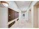 Long mailroom featuring marble floors, mailboxes for residents, and recessed lighting at 199 14Th St # 409, Atlanta, GA 30309