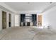 Finished basement featuring black built-in cabinets and recessed lighting at 388 Londonberry Road, Sandy Springs, GA 30327