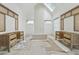 Bathroom featuring cabinets and windows at 388 Londonberry Road, Sandy Springs, GA 30327