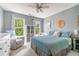 Bright and spacious bedroom featuring natural light, a comfortable seating area, and a cozy bed at 3220 Millwood Se Trl, Smyrna, GA 30080