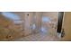 A bedroom shows extensive wall damage and needs a lot of repair at 45 James P Brawley Nw Dr, Atlanta, GA 30314