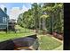 Large fenced backyard offers plenty of space for outdoor activities and recreation at 1120 Bentwater Dr, Acworth, GA 30101