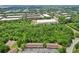 Aerial view showcases community's location near green spaces, industrial buildings, and roadways at 4216 Stillwater Dr, Duluth, GA 30096
