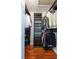 Organized walk-in closet with custom shelving and ample storage space at 4252 River Green Dr # 501, Atlanta, GA 30327