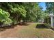 Enjoy the large backyard, perfect for outdoor activities and entertaining guests at 710 Crab Orchard Ct, Roswell, GA 30076