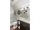 Updated bathroom features a tiled shower, modern vanity, and stylish fixtures at 1402 Sw Belmont Sw Ave, Atlanta, GA 30310