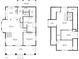 Detailed floor plan showcasing layout of living room, kitchen, bedrooms, and bathrooms at 1402 Sw Belmont Sw Ave, Atlanta, GA 30310