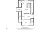 Detailed floor plan showcases second floor layout, including bedrooms, Gathering room, closets, and bathroom placement at 1402 Sw Belmont Sw Ave, Atlanta, GA 30310