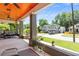 Charming front porch with decorative columns, outdoor seating, and well-manicured lawn at 1402 Sw Belmont Sw Ave, Atlanta, GA 30310