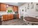 Kitchen with stainless appliances, wood cabinets, granite counters, and a stainless steel sink at 1824 Mcclung Rd, Hiram, GA 30141