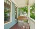 Inviting front porch featuring a cozy wooden swing at 2078 Marshalls Se Ln, Atlanta, GA 30316