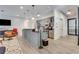 Open community space with modern kitchen, inviting seating, and stylish decor at 1055 Piedmont Ne Ave # 409, Atlanta, GA 30309