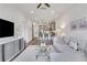 Open floor plan view of living room and kitchen at 1055 Piedmont Ne Ave # 409, Atlanta, GA 30309